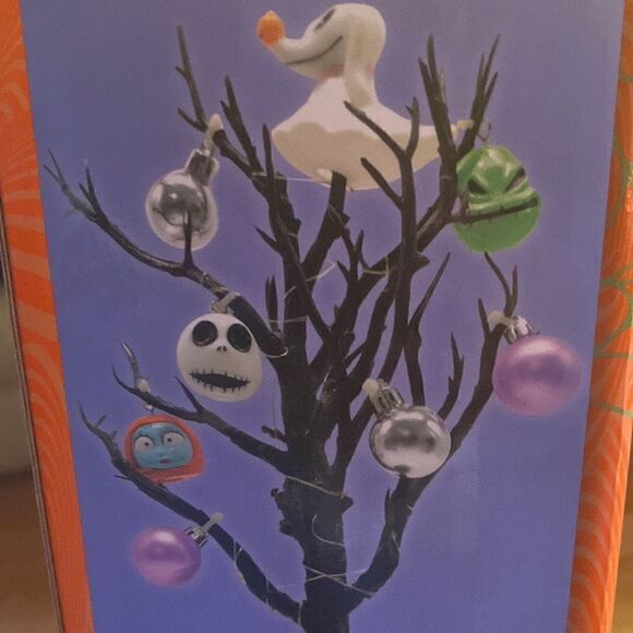 Nightmare Before Christmas 16” Decorated Tree with Ornaments - Picture 2 of 8